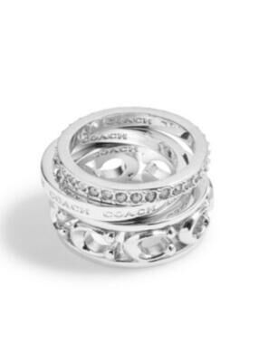 Coach Ring Set